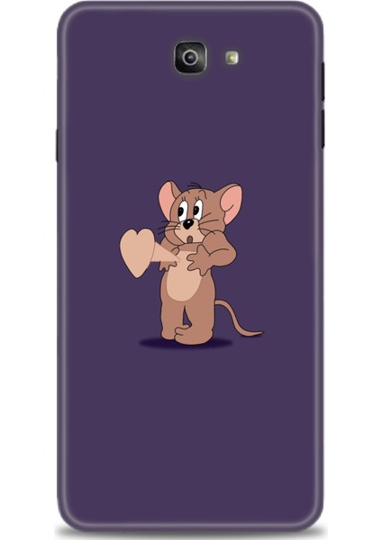 Samsung Galaxy J7 Prime Kılıf Hd Baskılı - Aşık Jerry