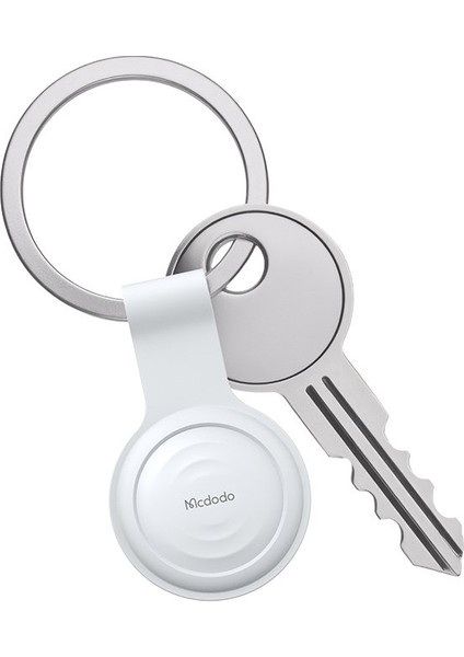 AT-7200 Smarttag ios uyumlu Akıllı Takip Cihazı Beyaz