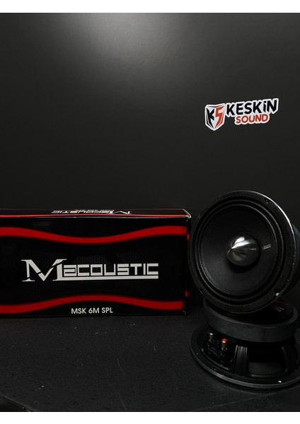 Macoustic Msk 6m Spl 16 cm 300 Rms Mıdrange