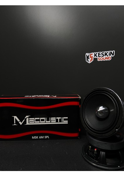 Macoustic Msk 6m Spl 16 cm 300 Rms Mıdrange