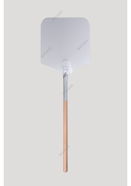 Alüminyum Pizza Fırın Küreği (28 Cm) - Pizza Küreği Alüminyum 28 cm - 65 cm Ahşap Saplı