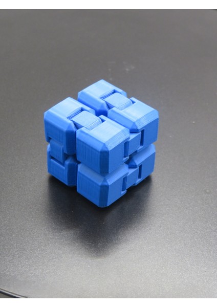 Sonsuz Küp Infinity Küp – 3D Baskı, Eğlenceli ve Taşınabilir Fidget Oyuncağı