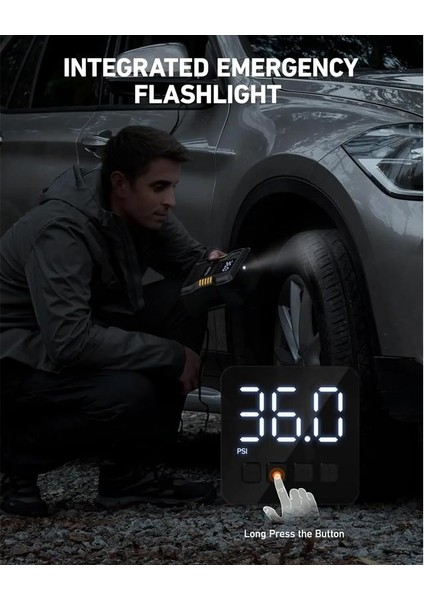 Hizli Lastik Sisirme Pompasi Isikli 150PSI JY21P160-12 indirimleri