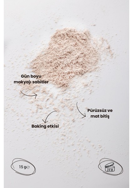 Baking Powder | Makyaj Sabitleyici Toz Pudra | Transparent fiyatları
