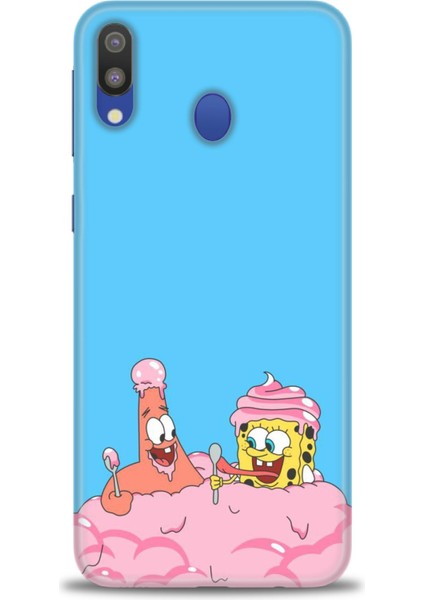 Samsung Galaxy A10S Kılıf Hd Baskılı - Spongebob