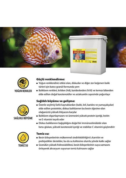 Discus Gran Colour 10LT 5,5kg