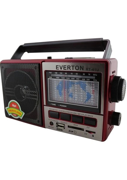 USB Sd Fm Sw3 Radyo Rt 41