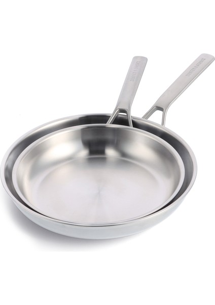 GreenPan Merten & Storck 26-30 cm 3ply Paslanmaz Çelik Kızartma Tava Seti