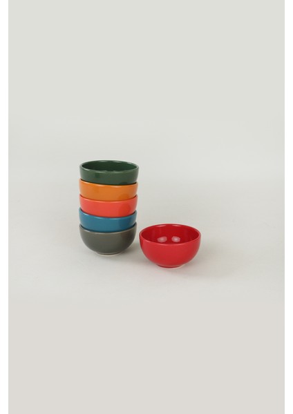 Mix Bulut Mini Çerezlik / Sosluk 8 Cm 6 Adet