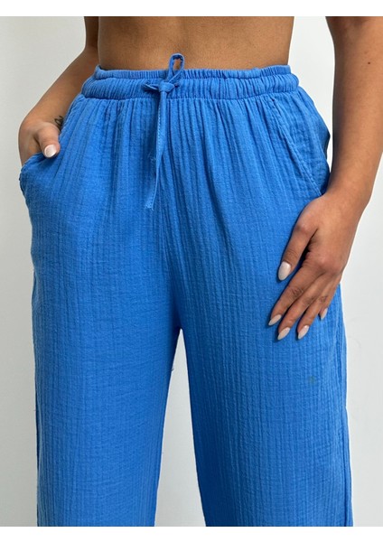 Kadın Müslin Palazzo Pantolon indirimleri