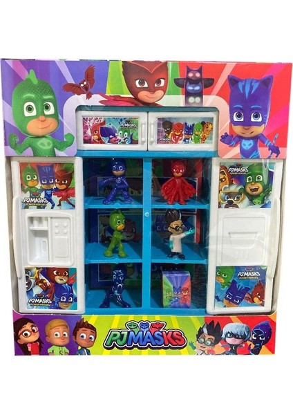 5 Li S Dolaplı Mini Fiğürler 5255
