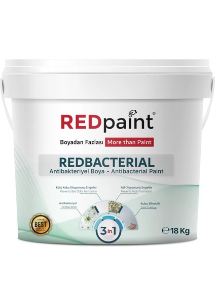 Rp-Redbacterial™ | Antibakteriyel Boya