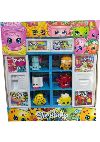 6 Lı Shupkids Dolaplı Mini Fiğürler 0314