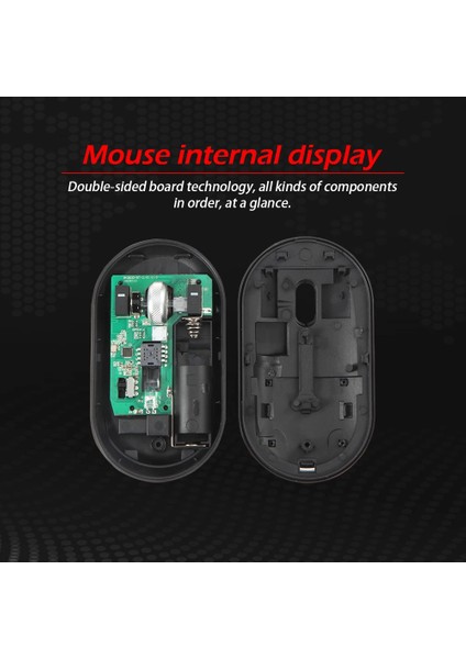F11 Üç Modlu Kablosuz Mouse 2.4g Bt 3.0 Bt 5.0