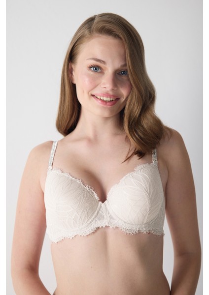 Dantelli Taşlı Sulu Sütyen