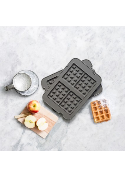 Bistro Tost Makinesi Waffle Plakası