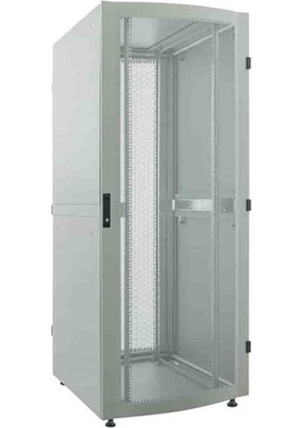 42U 800*1200 Flatpack 19'' Dikili Tip Inorax-Al Server Kabin Siyah 2 Yıl Üretici Garantili
