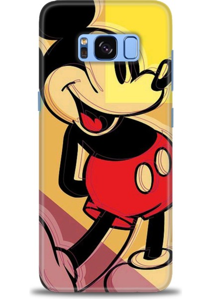 Samsung Galaxy S8 Plus Kılıf Hd Baskılı - Mickey Mousee