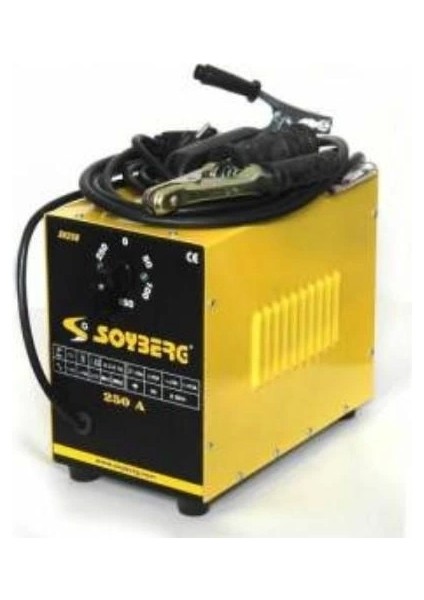 Soyberg 250 A Çanta Kaynak Makinası 250 Amper