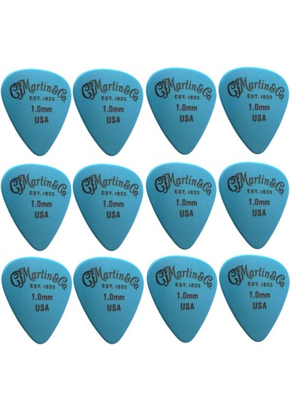 Delrin Pena 1.00 mm Gitar Pena (12 Adet)