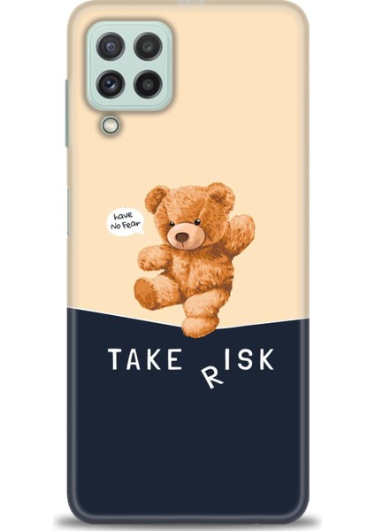 Samsung Galaxy M22 Kılıf Hd Baskılı - Take Risk