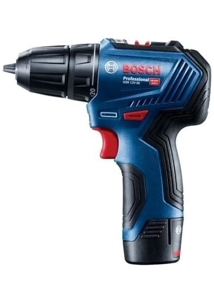 Bosch Gsr 12V-30 Li Çift Akülü Vidalama Çantalı