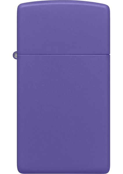 1637 Slim Purple Matte Çakmak - 1637-090536