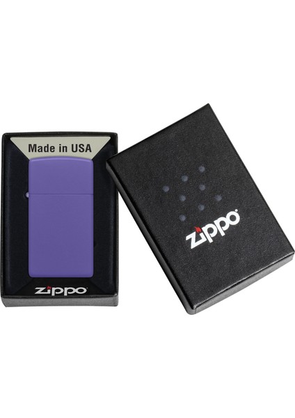 1637 Slim Purple Matte Çakmak - 1637-090536 fırsatları