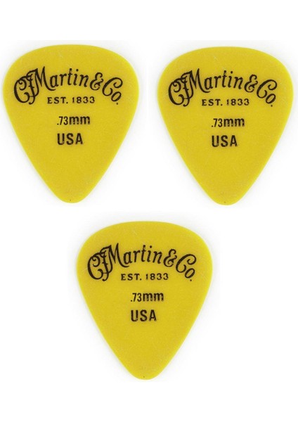 Delrin Pena 0.88 mm Gitar Pena (3 Adet)