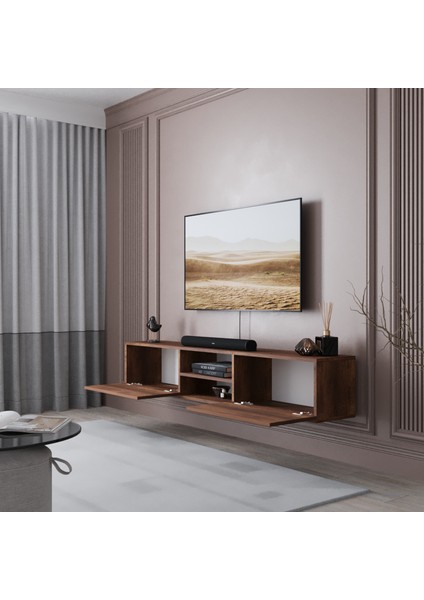Vera 2 Kapaklı 180 cm Duvara Monte Tv Ünitesi - Barok fiyatları
