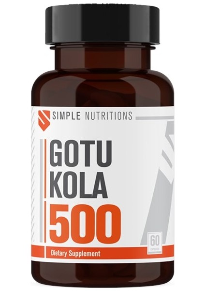 Gotu Kola 500 Mg 60 Kapsül