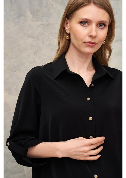 Gömlek-Polo Yaka,kol Apoletli fırsatları