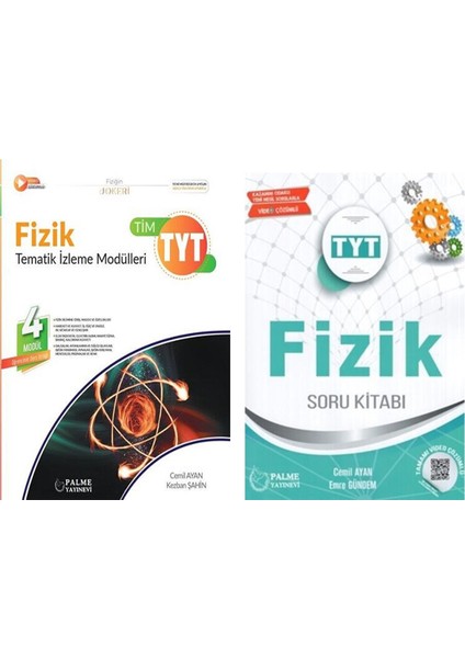 Tyt Fizik Konu Anlatımlı ve Soru Bankası 2 Kitap Set Palme Yayınları
