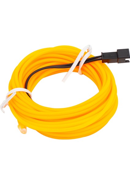 6081 Neon Sarı 5 Metre Ip Aydınlatma 5 V USB Adaptörlü