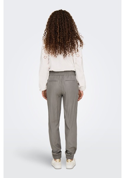 Onlkelda Regular Fit Normal Bel Lastikli Paça Cepli Jogger Pantolon Bayan Pantolon 15203946