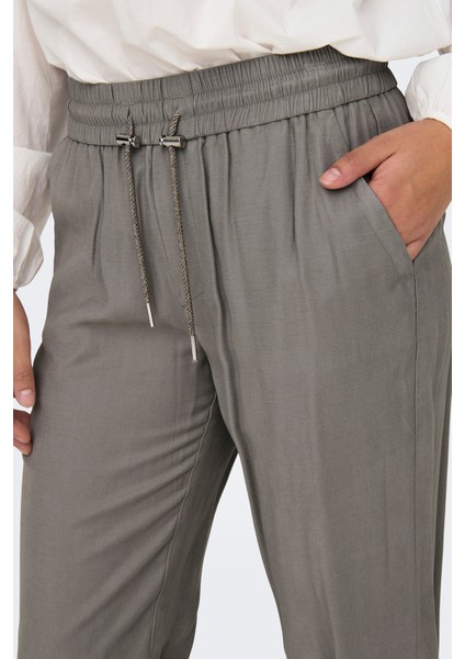 Onlkelda Regular Fit Normal Bel Lastikli Paça Cepli Jogger Pantolon Bayan Pantolon 15203946