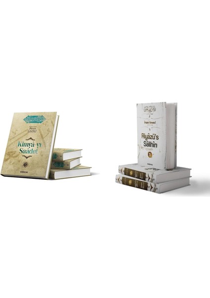 Kimyayı Saadet 4 Cilt | Imam Gazali - Riyazüs Salihin 3 Cilt | Imam Nevevi 2 Kitap
