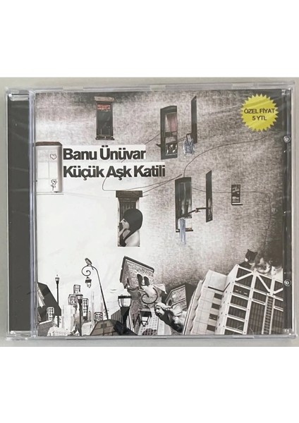 Banu Ünüvar Küçük Aşk Katili CD (Orjinal Dönem Baskı Jelatininde Sıfır)
