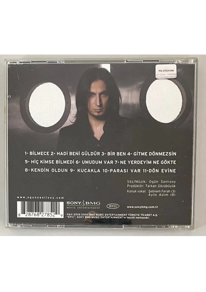 Ogün Sanlısoy Üç CD (Orjinal Dönem Baskı)