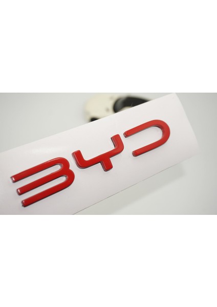 Byd Bagaj Kırmızı Abs Bagaj Yazı Logo Arma
