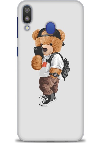 Samsung Galaxy M20 Kılıf Hd Baskılı - Teddy Bear Cool