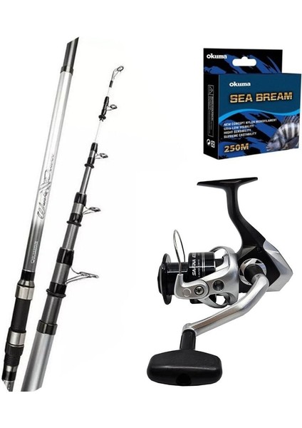 Safina SN8000 - Okuma Wave Power 420CM Surf Olta Seti
