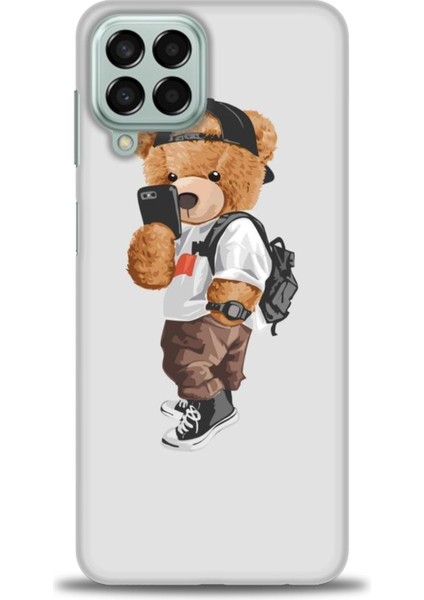 Samsung Galaxy M33 Kılıf Hd Baskılı - Teddy Bear Cool
