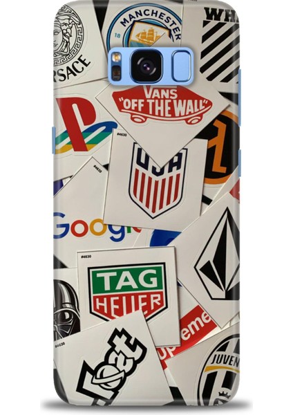 Samsung Galaxy S8 Kılıf Hd Baskılı - Off The Wall