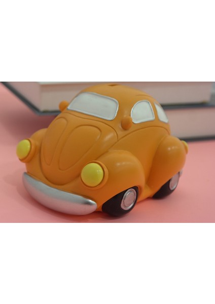 Araba Kumbara Hediyelik Polyresin Turuncu Erkek Oyuncak 1 Adet fiyatları