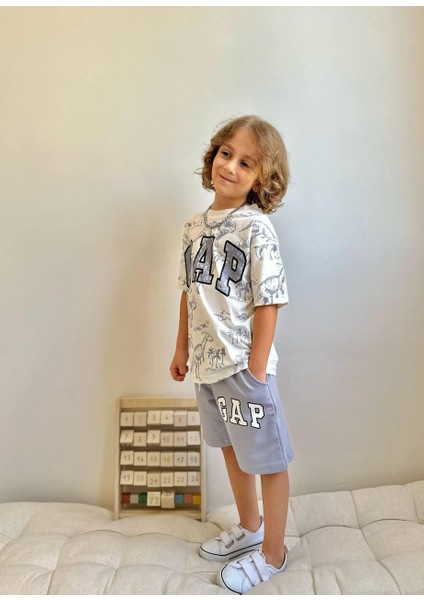 Dinazor Baskılı Erkek Çocuk Takım