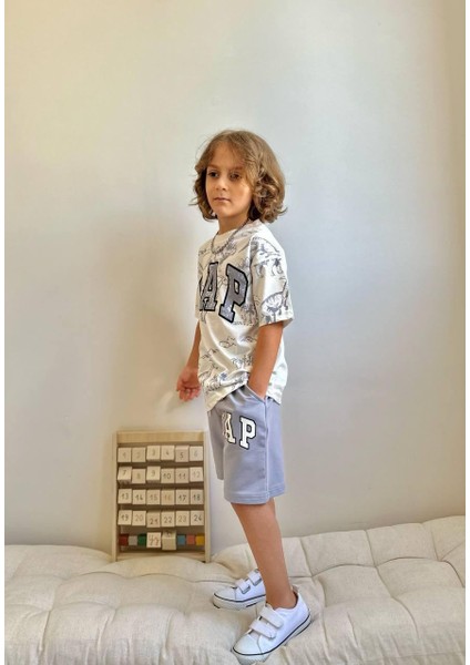 Dinazor Baskılı Erkek Çocuk Takım modelleri