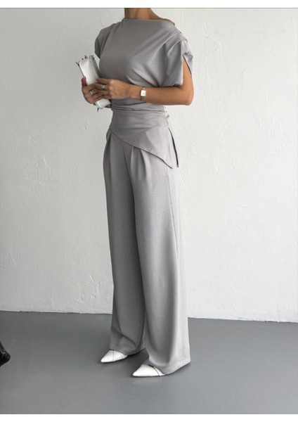 Kadın Oys Kumaş Omuz Vatkalı Takım modelleri