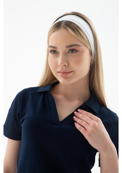 25Y0603K1 Kadın Polo V Yaka T-Shirt fırsatları