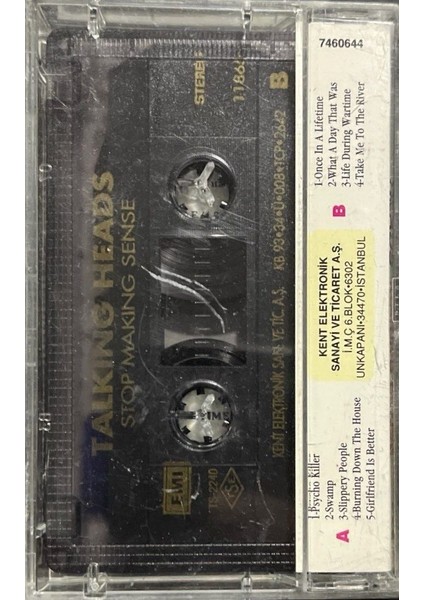 Talking Heads Stop Making Sense Kaset